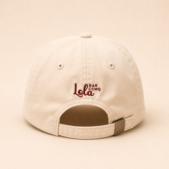 Boné Lola — verso