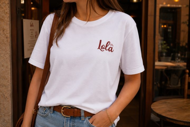 Camiseta Branca Lola