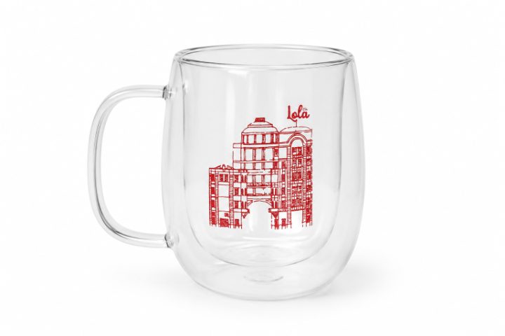 Caneca de Vidro Lola